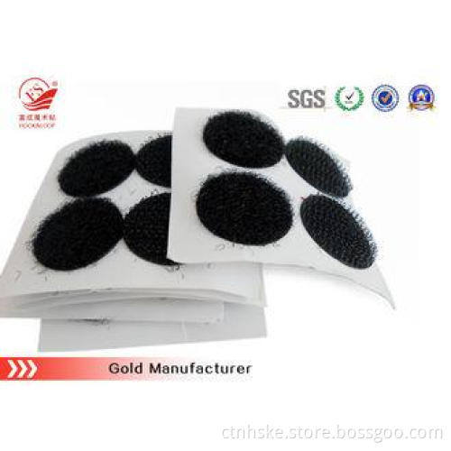 Heavy Duty Sticky Back Velcro Dots , Self-Adhesive Hook And